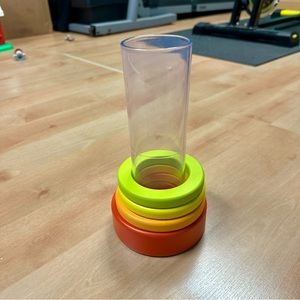 Lovevery The Explorer Play Kit Clear Tube With Stacking Rings